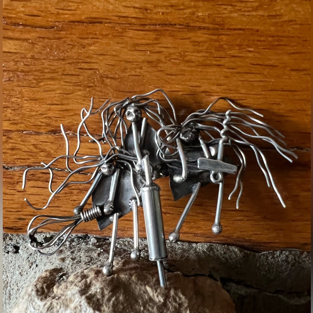 Vintage Jeff Story Sterling Silver pin
